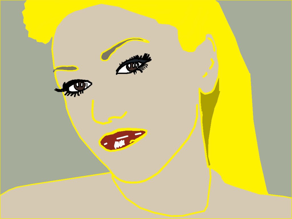 Gwen Stefani celebrity portrait