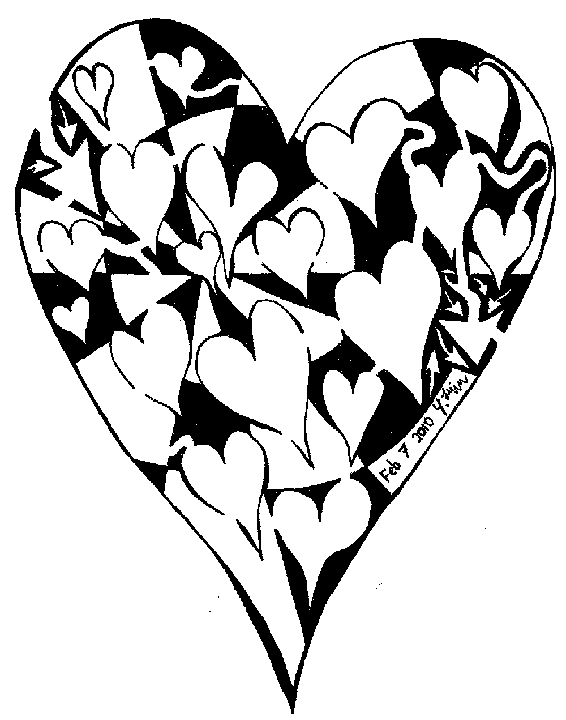 valentine heart. Valentine#39;s Heart Maze