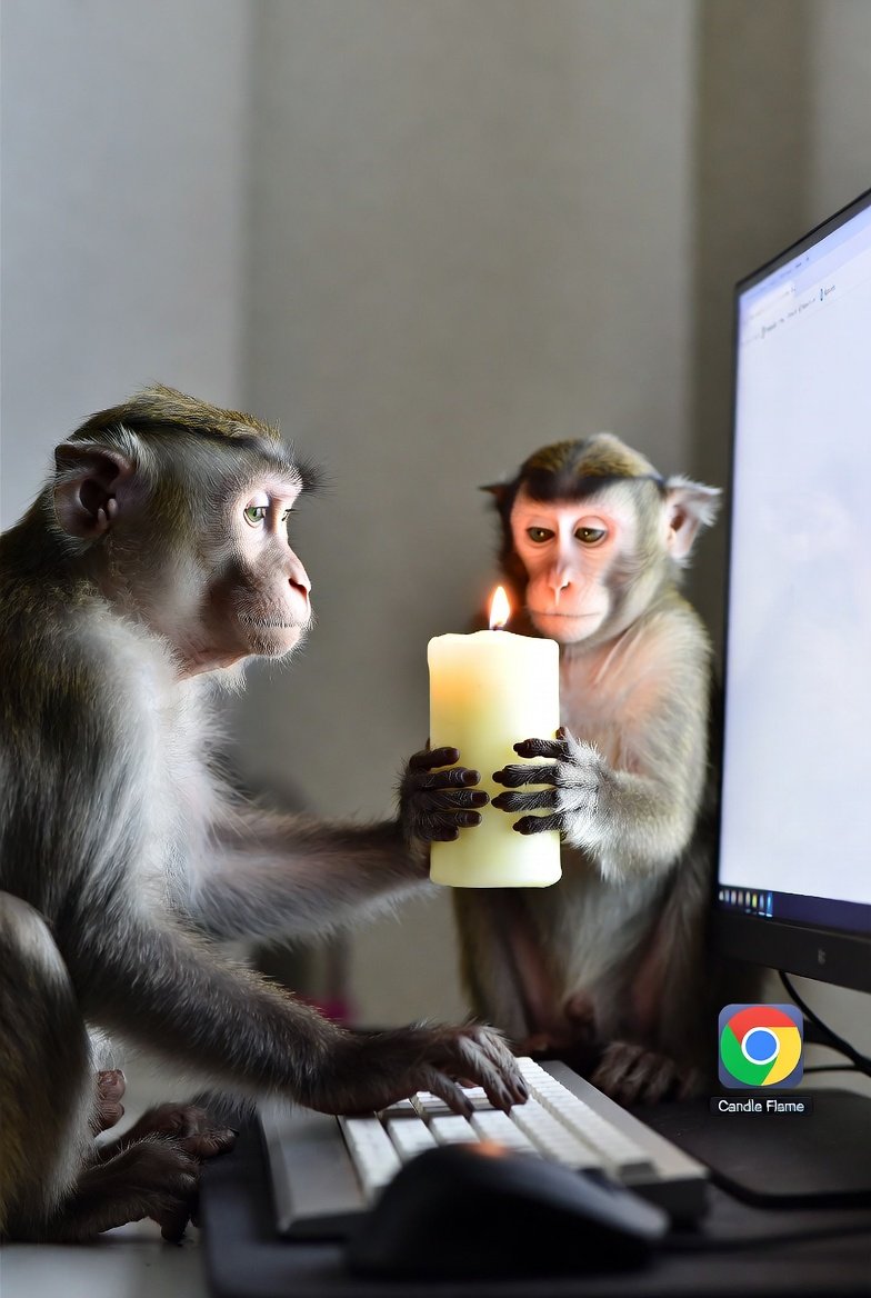 Candle Flame Chrome Extension