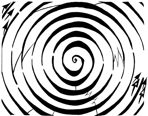 Psychedelic Mazes: Awesome Optical Illusion Mazes by Yonatan Frimer